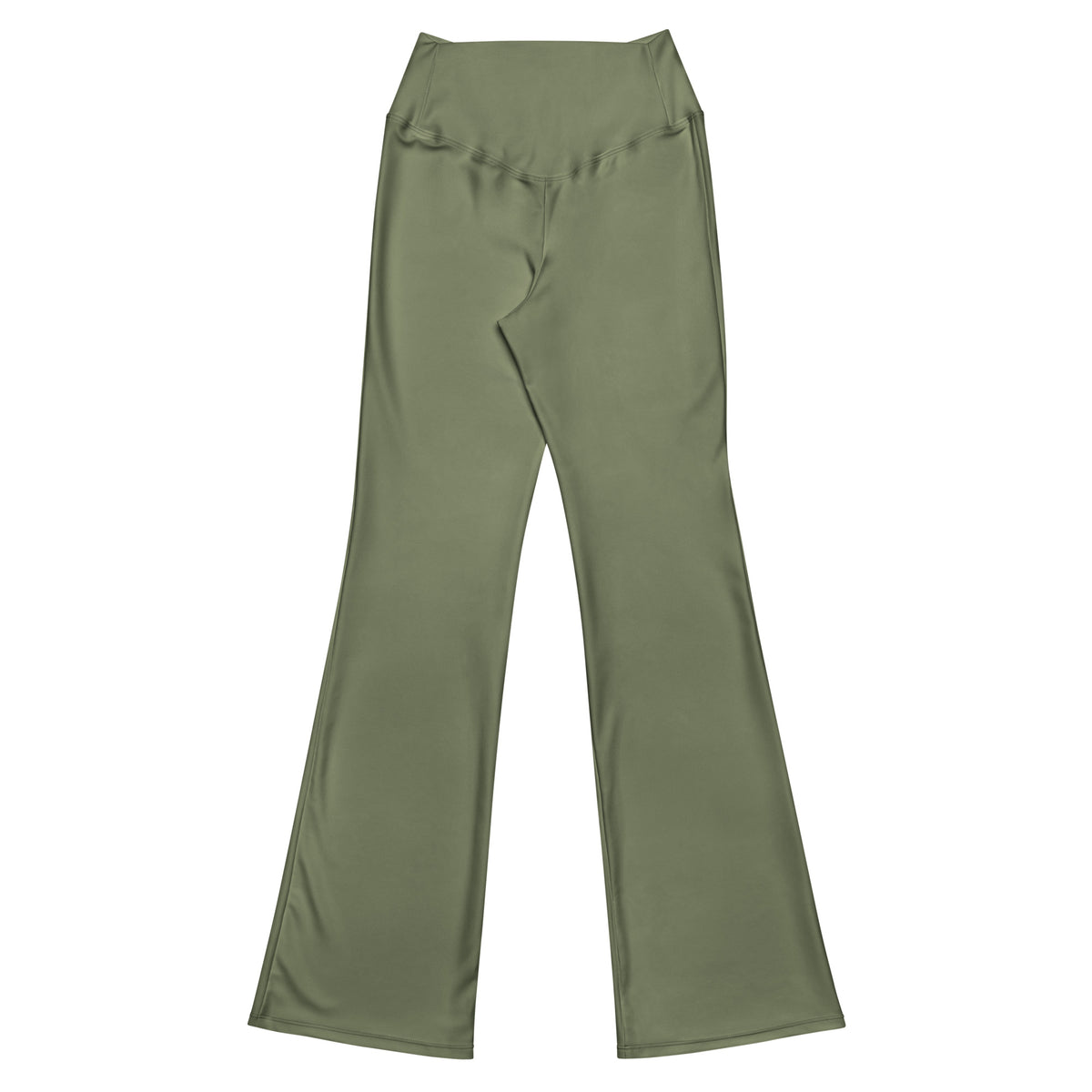 Military Green Flare leggings