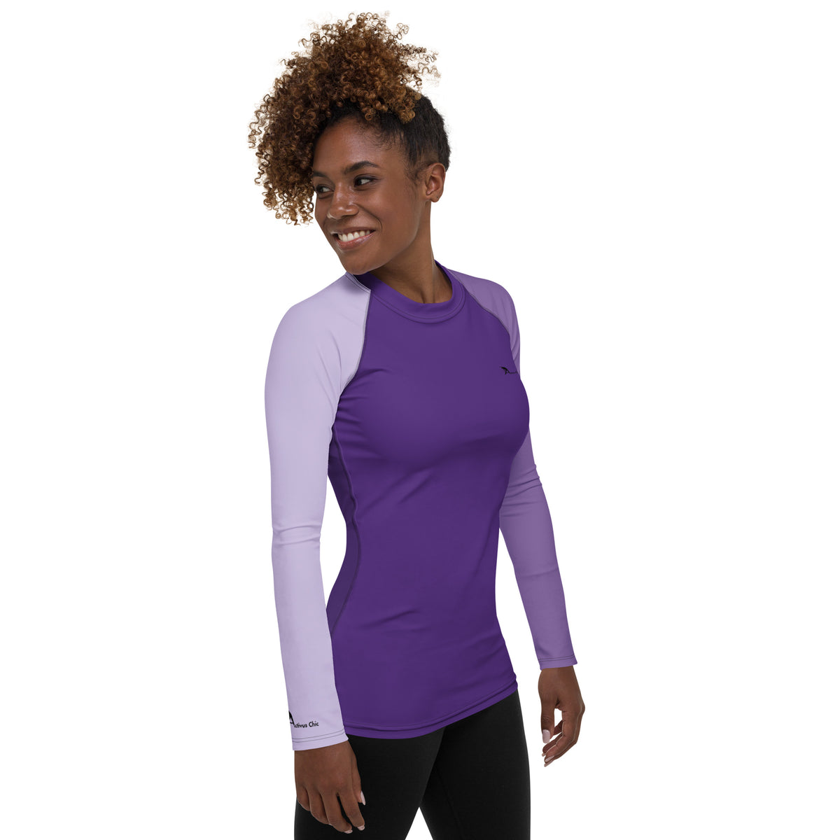 Purple Women's Rash Guard