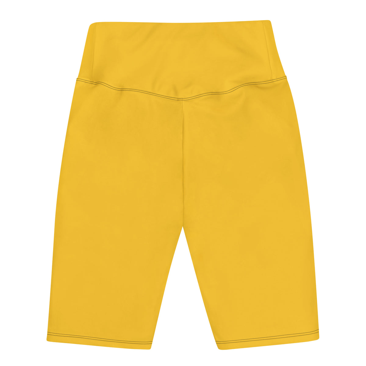 Yellow Biker Shorts