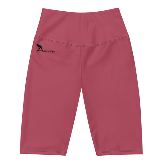 Mauve Pink Biker Shorts