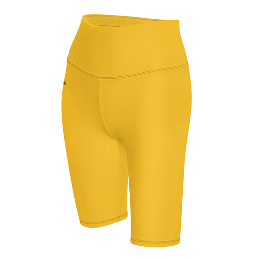 Yellow Biker Shorts