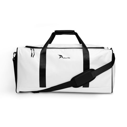 The Black and White Duffle bag