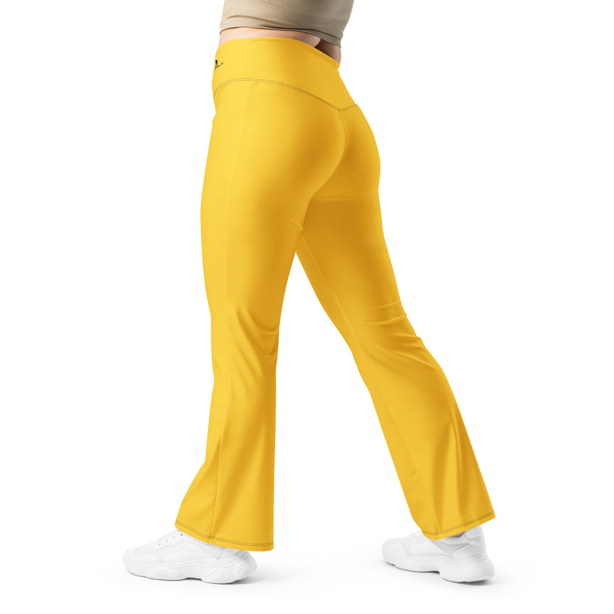 Yellow Flare leggings