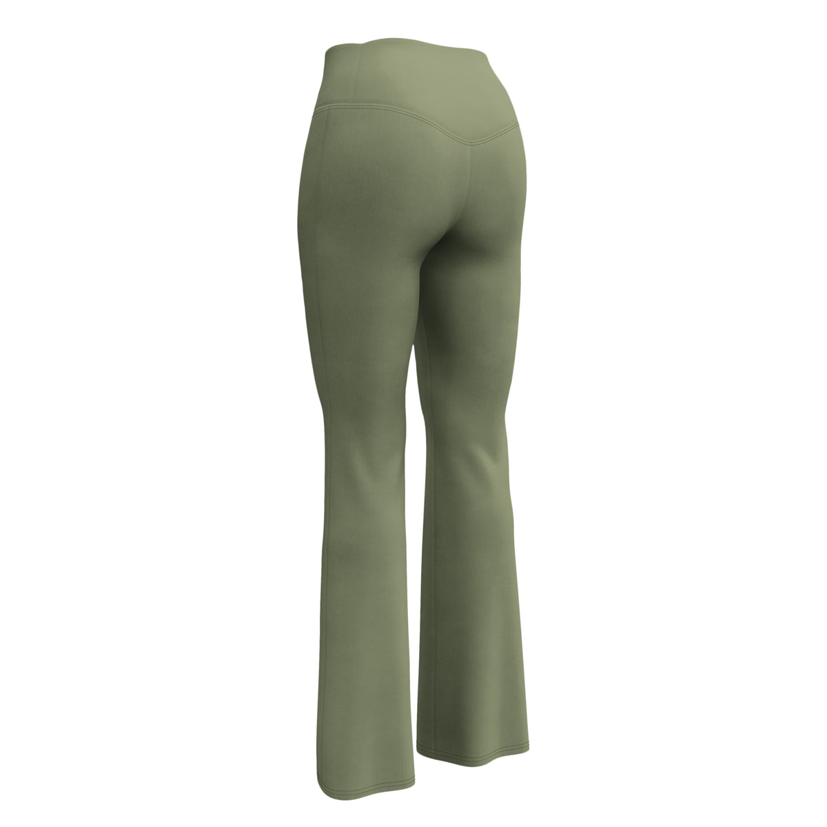 Military Green Flare leggings