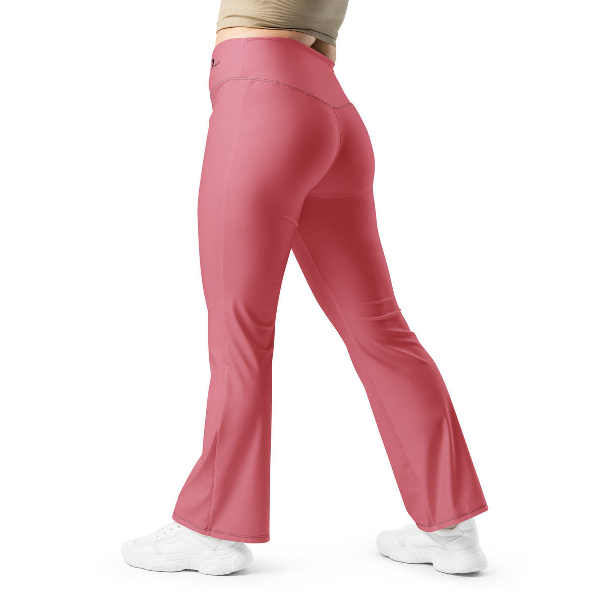 Mauve Pink Flare leggings