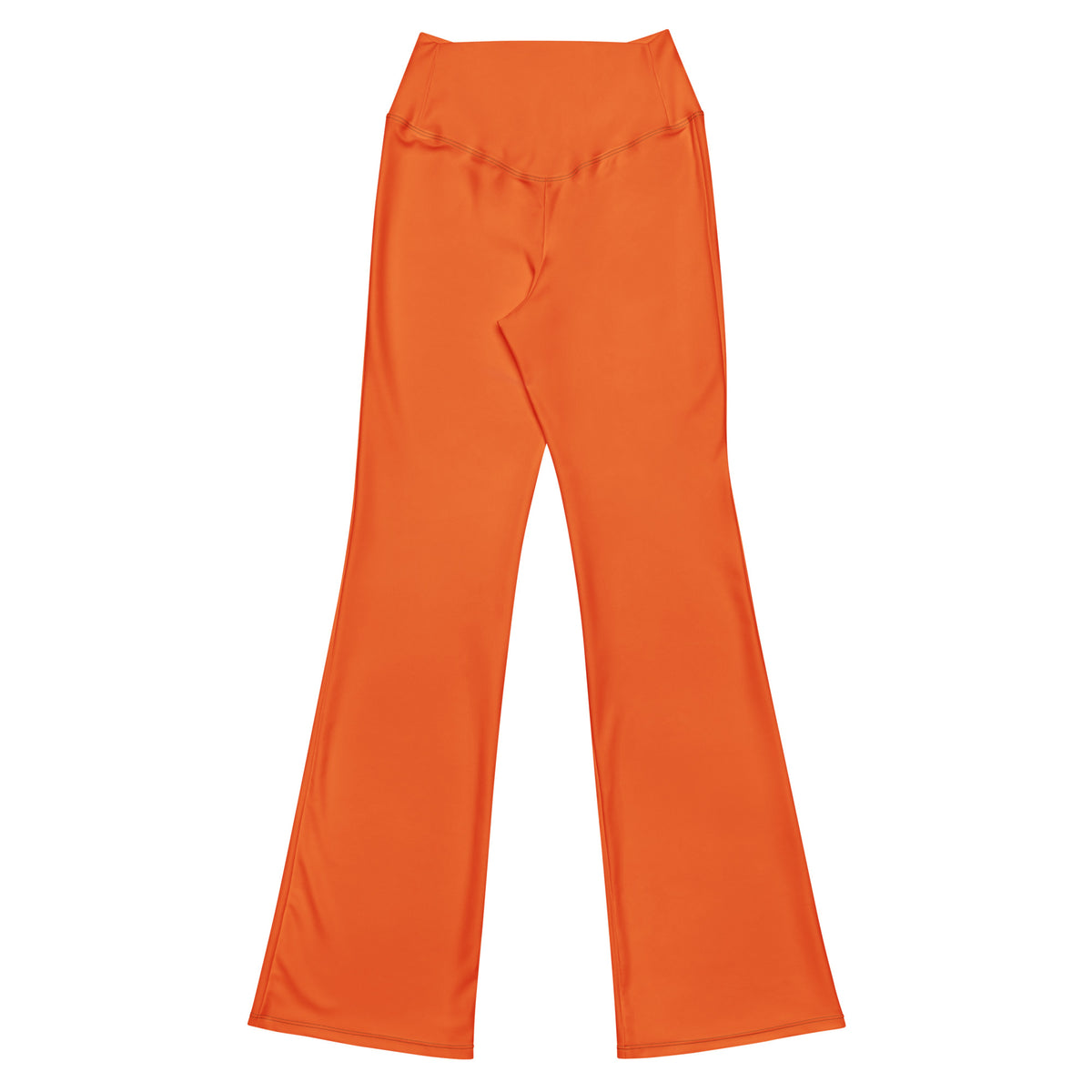 Orange Flare leggings