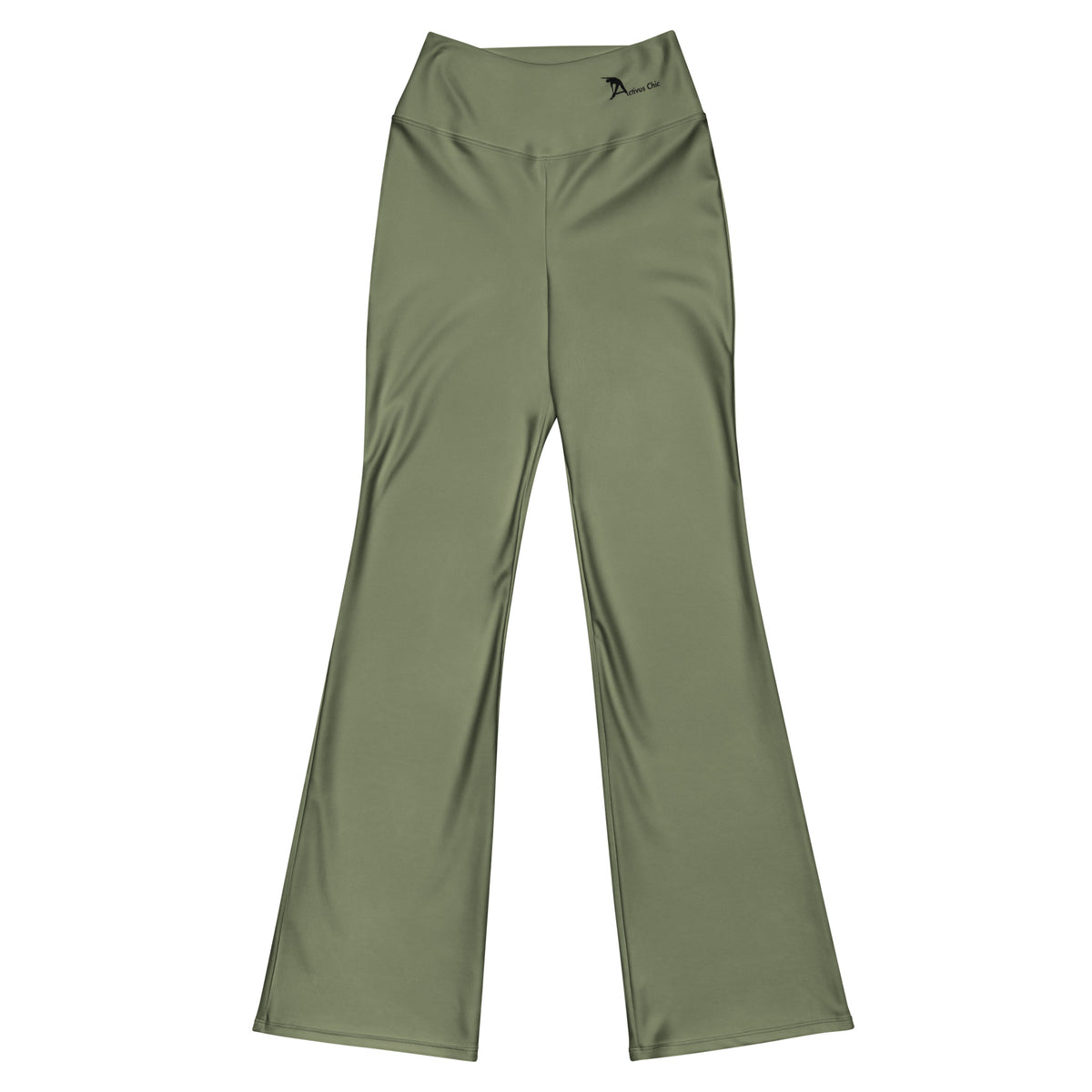 Military Green Flare leggings