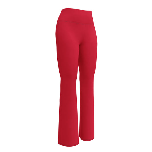 Red Flare leggings