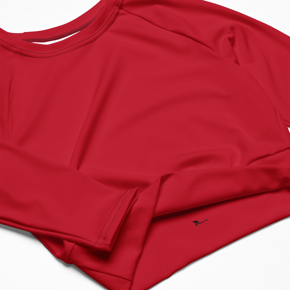 Red Activus Chic long-sleeve crop top