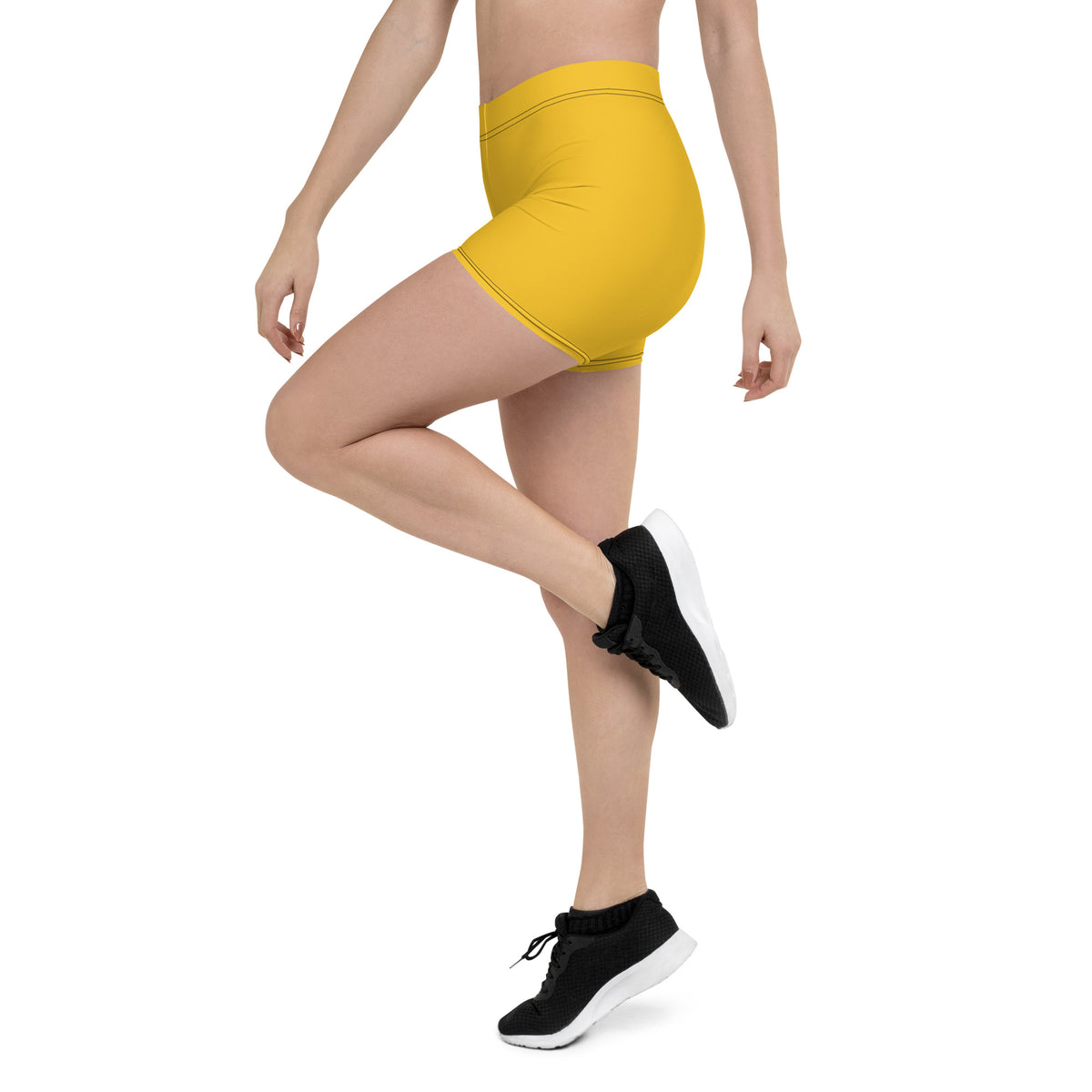 Yellow Keitha Renee Shorts