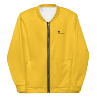Yellow Unisex Bomber Jacket