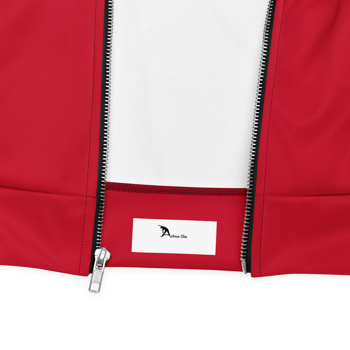 Red Unisex Bomber Jacket