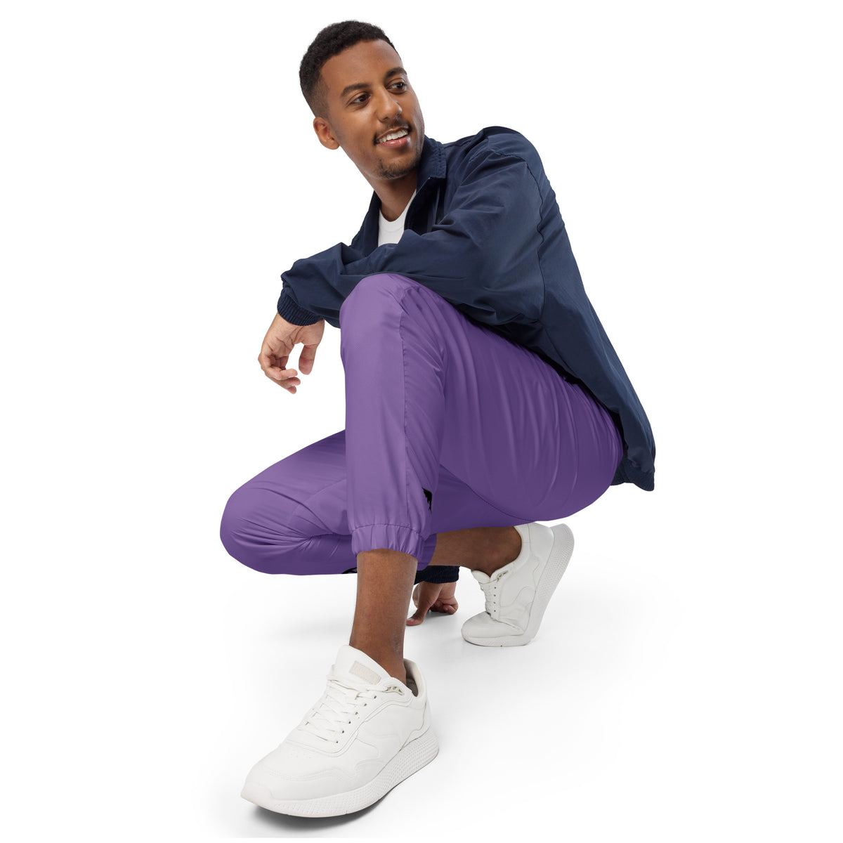 Purple Unisex track pants