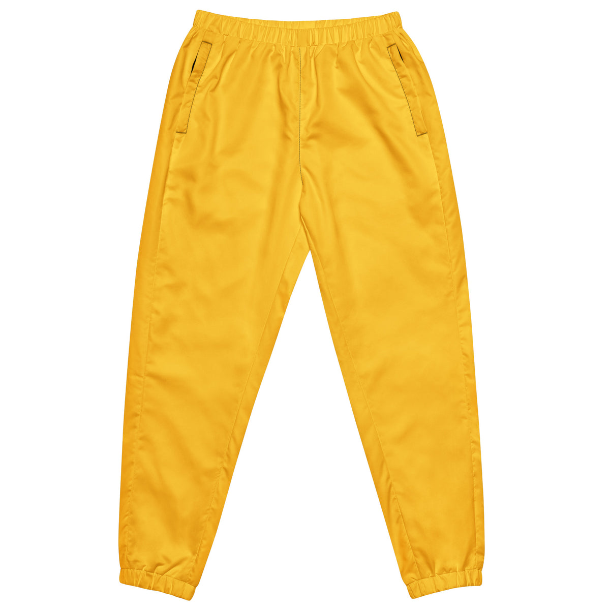 Yellow Unisex track pants
