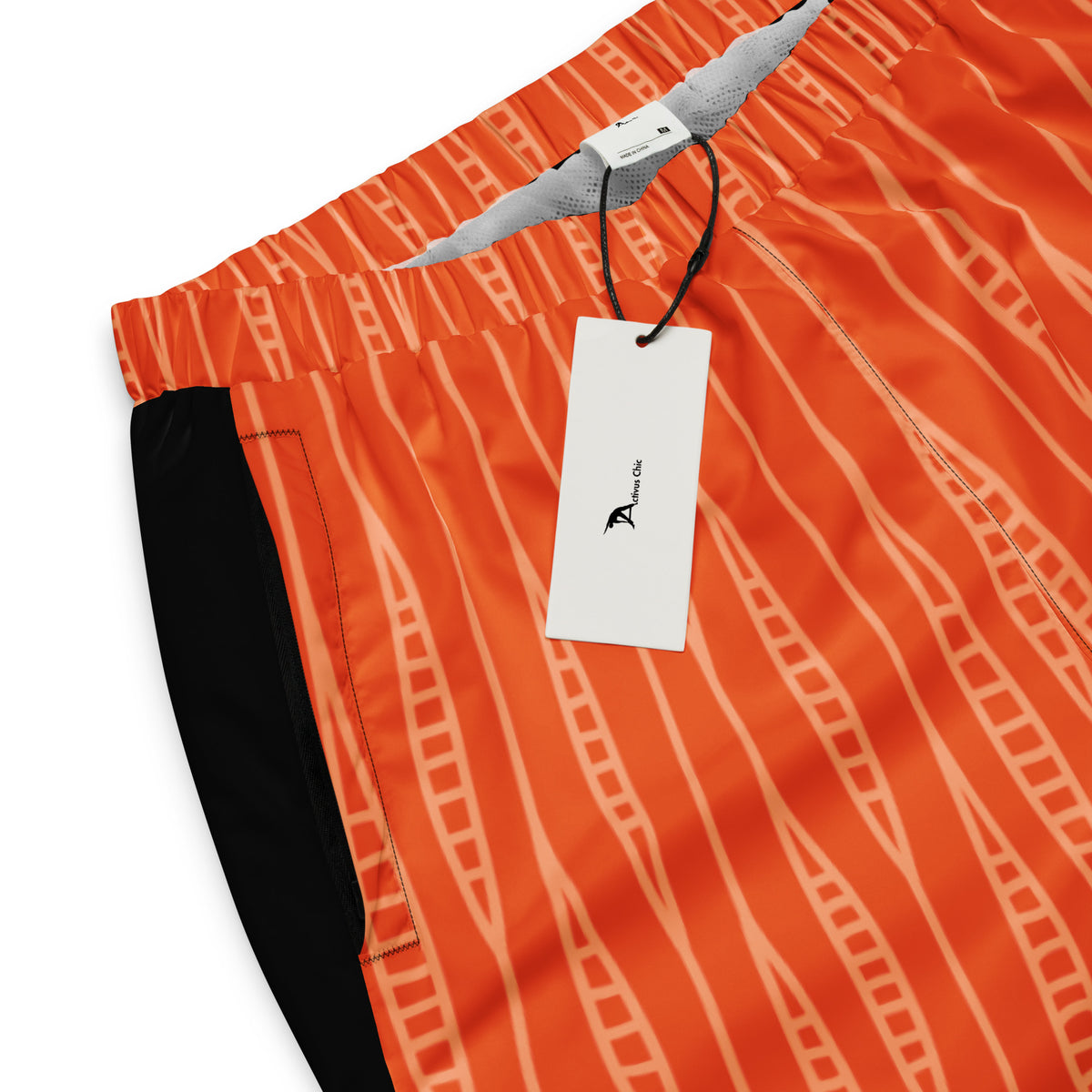 Orange Design Unisex track pants
