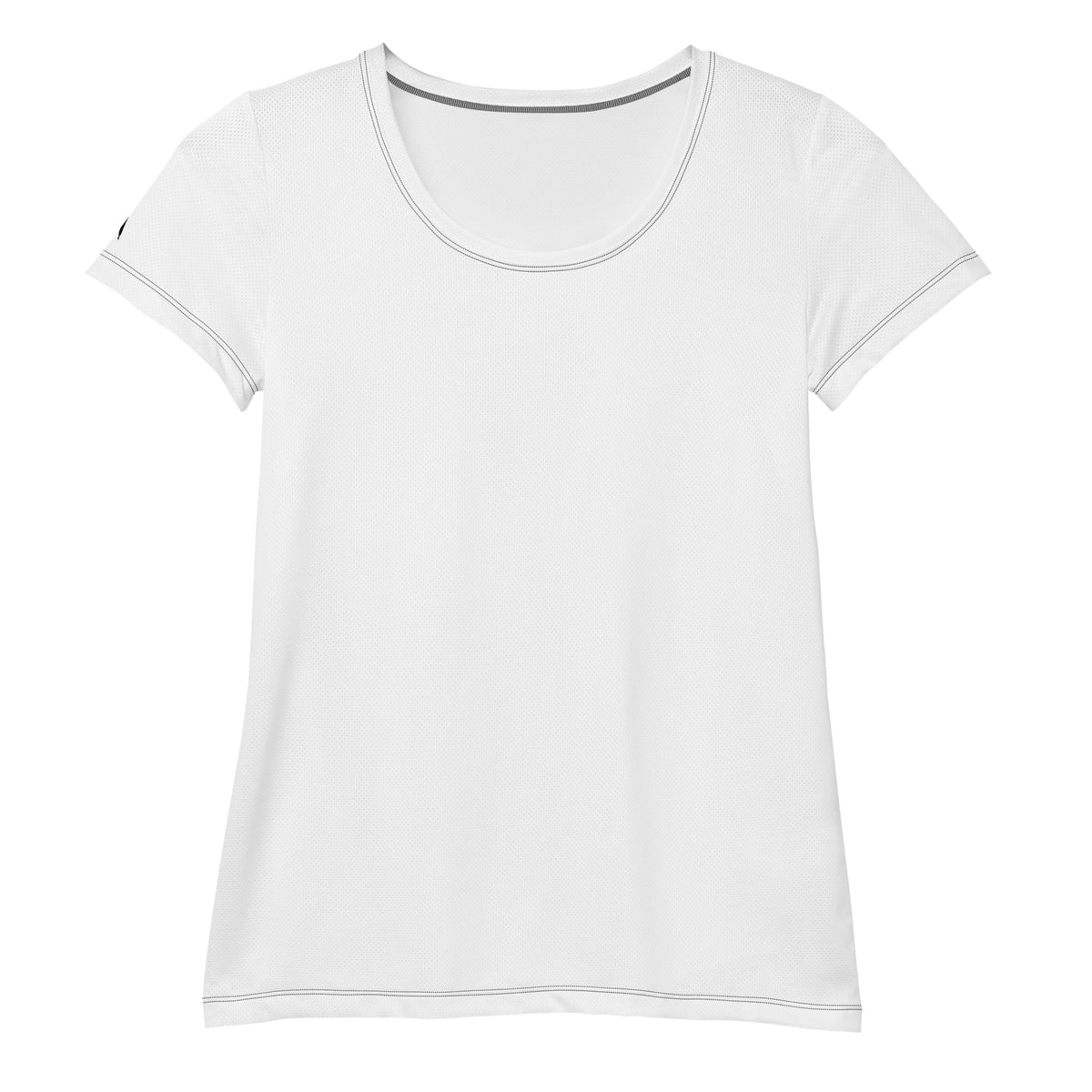 White AC Women's Athletic T-shirt