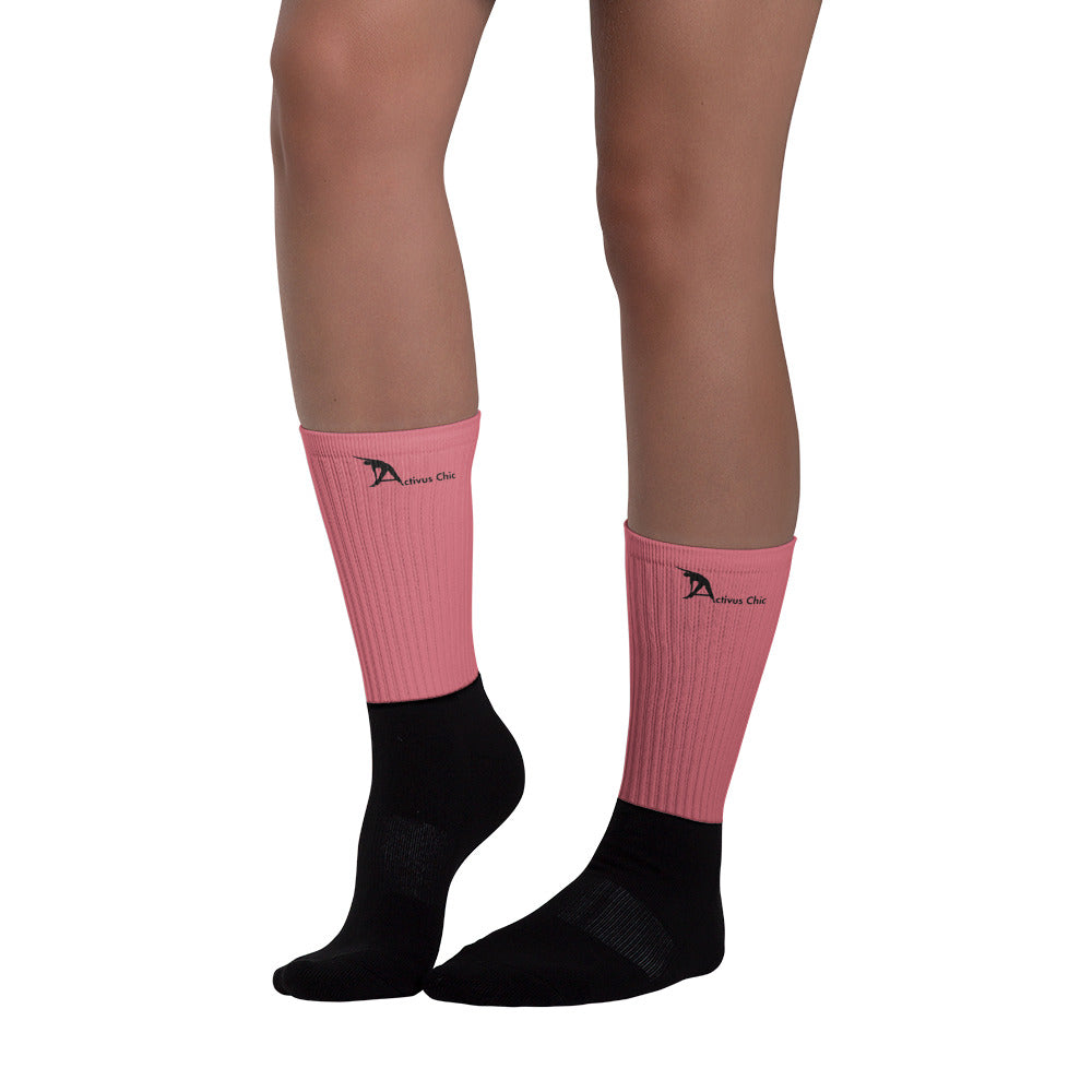 Mauve Activus Chic Socks