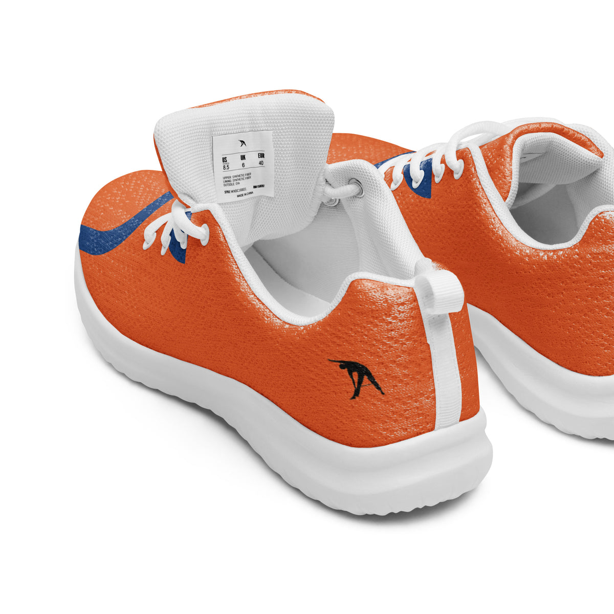 Orange and Blue Aces - Men’s athletic shoes