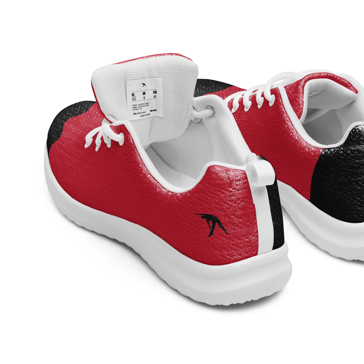 Red and Black Aces - Men’s athletic shoes