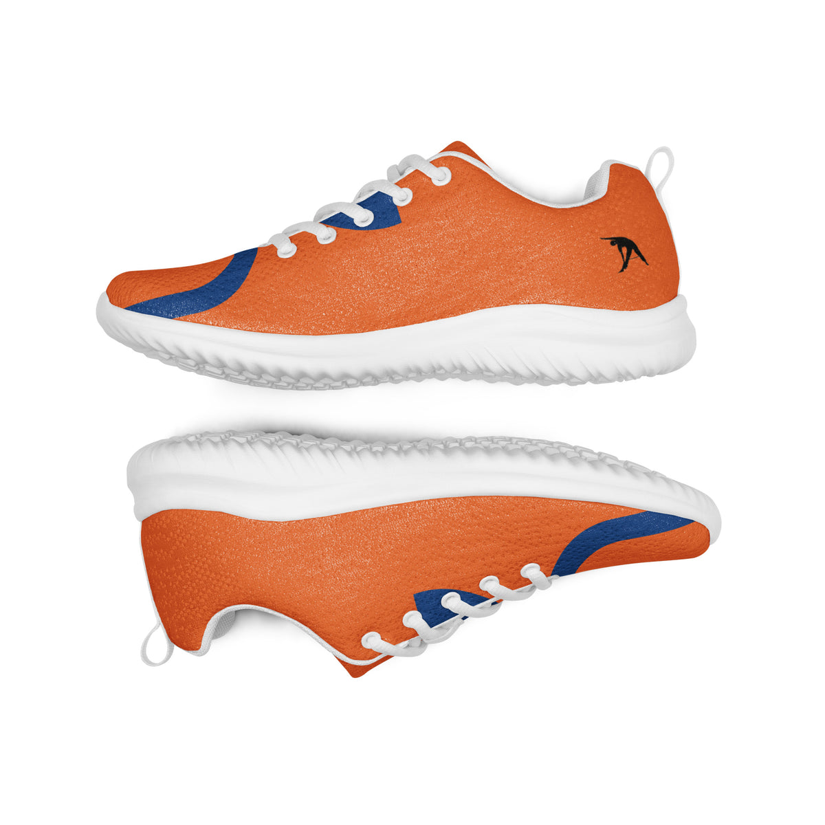 Orange and Blue Aces - Men’s athletic shoes