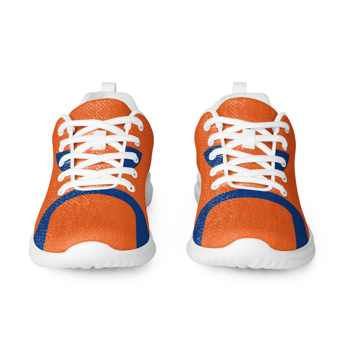 Orange and Blue Aces - Men’s athletic shoes