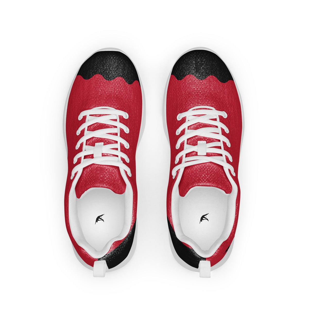Red and Black Aces - Men’s athletic shoes