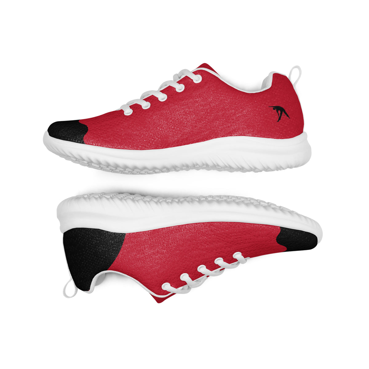Red and Black Aces - Men’s athletic shoes
