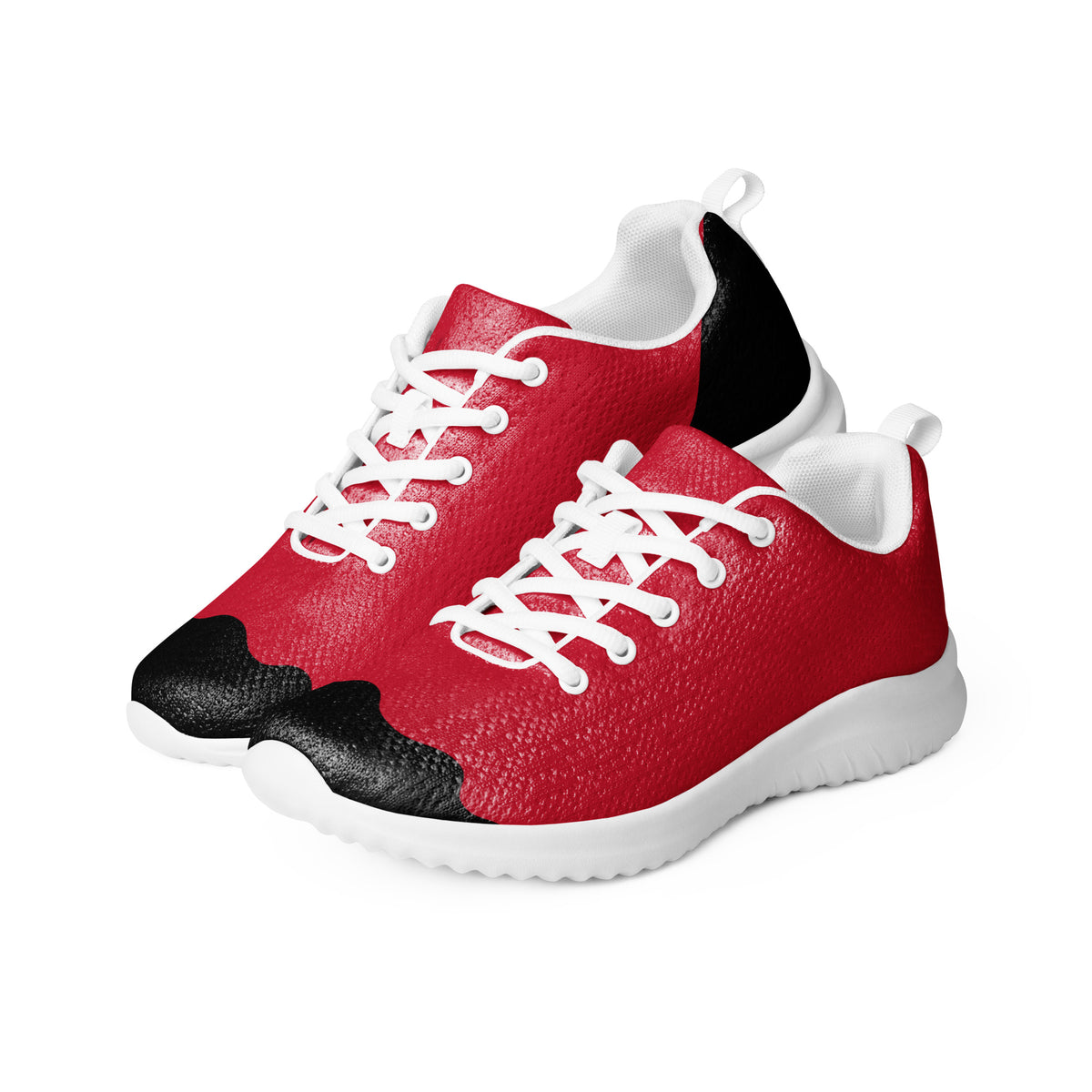 Red and Black Aces - Men’s athletic shoes