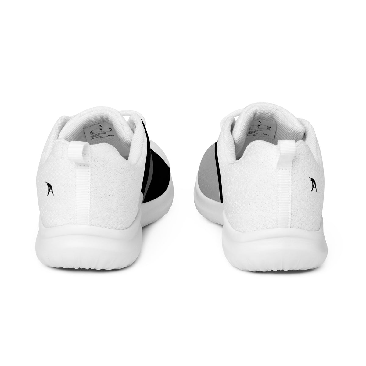 Black and White Briannes - Women’s athletic shoes