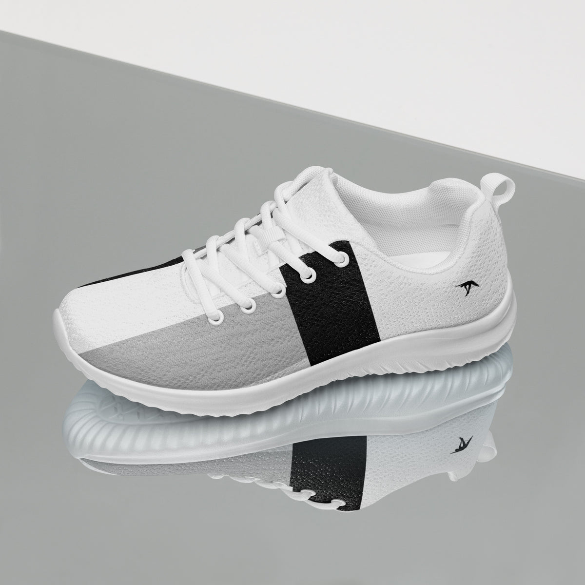 Black and White Briannes - Women’s athletic shoes
